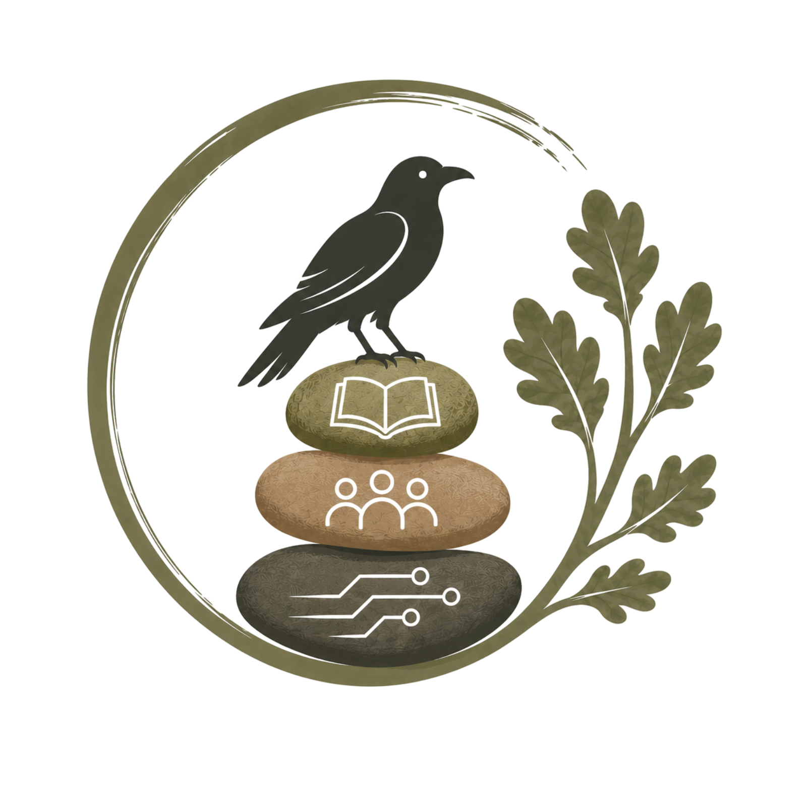 Volledige groote logo van Cairven